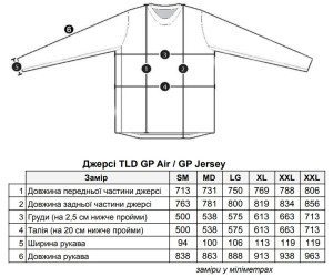 Мото джерси TLD GP JERSEY; Race 81 [NAVY] 